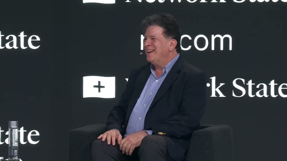 Eric Weinstein speaking at the Network State Conference 2026.